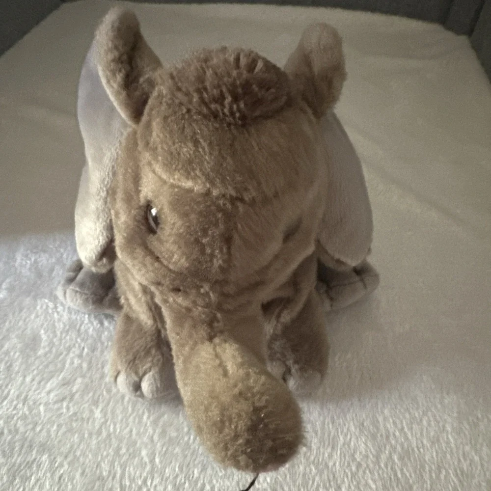 Wild Republic Elephant Plush Stuffed Animal Toy Gray Soft Floppy